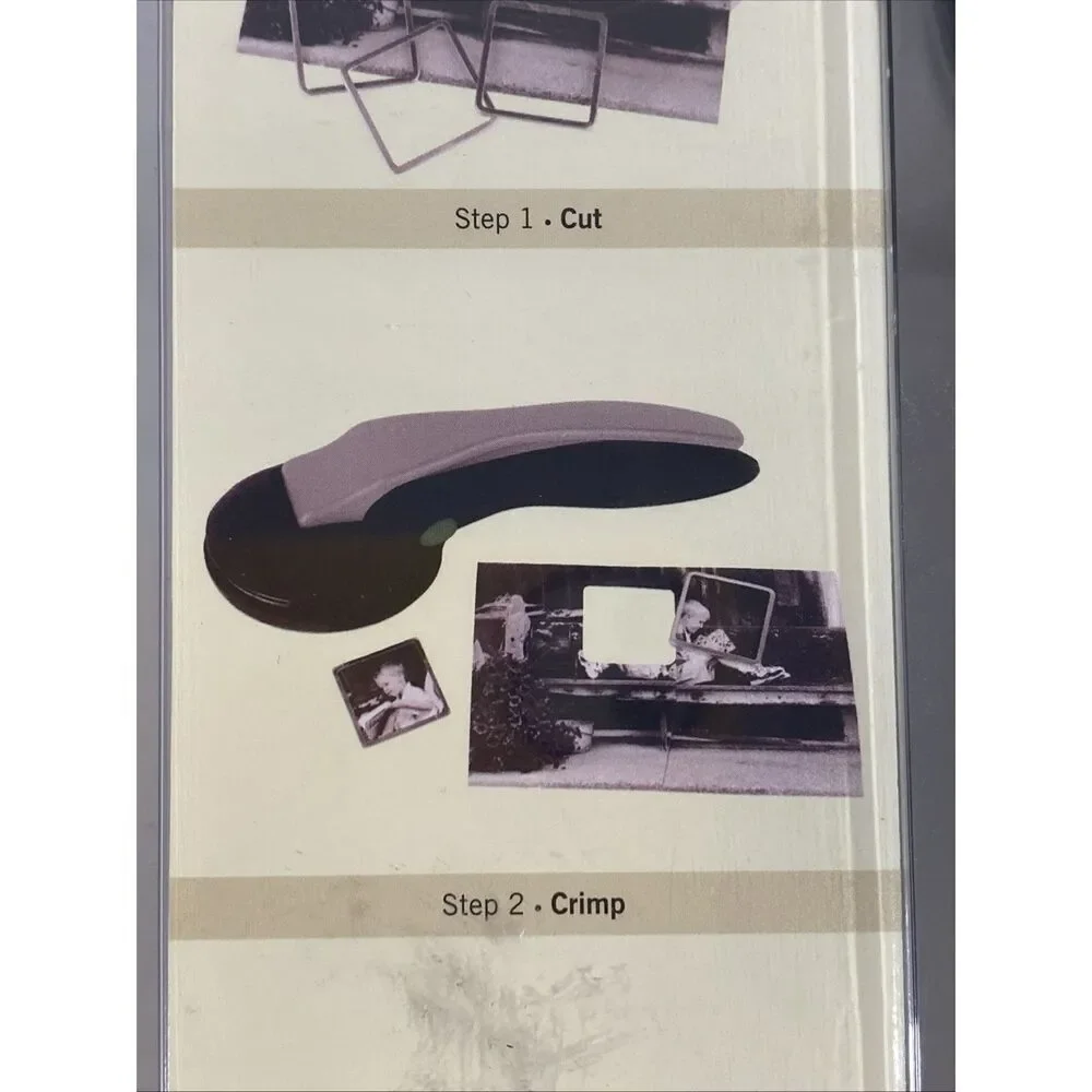 Making Memories Square & Round Tag Maker Crafting Tool New
